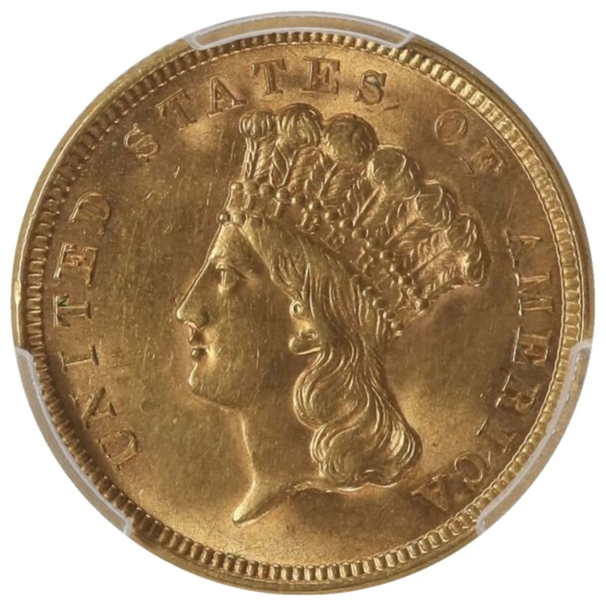 1854-$3-Three-Dollar-Indian-Princess-Head-Gold-Coin